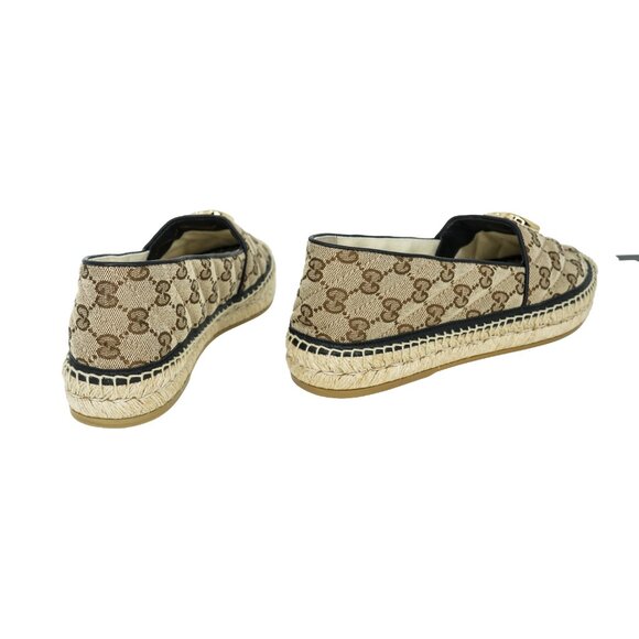 Gucci GG Marmont GG Supreme Canvas Espadrilles - Picture 4 of 8